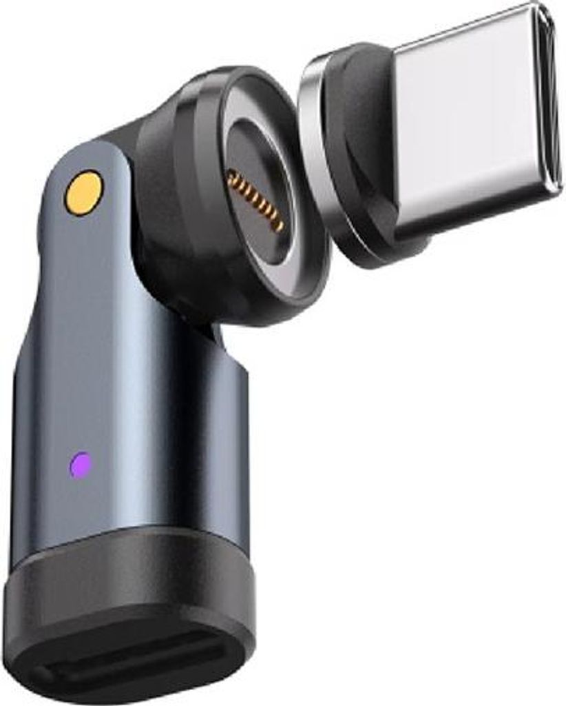 INF Adattatore Magnetico Type-C 240W Girevole a 540° con 9 Immagine del prodotto 
