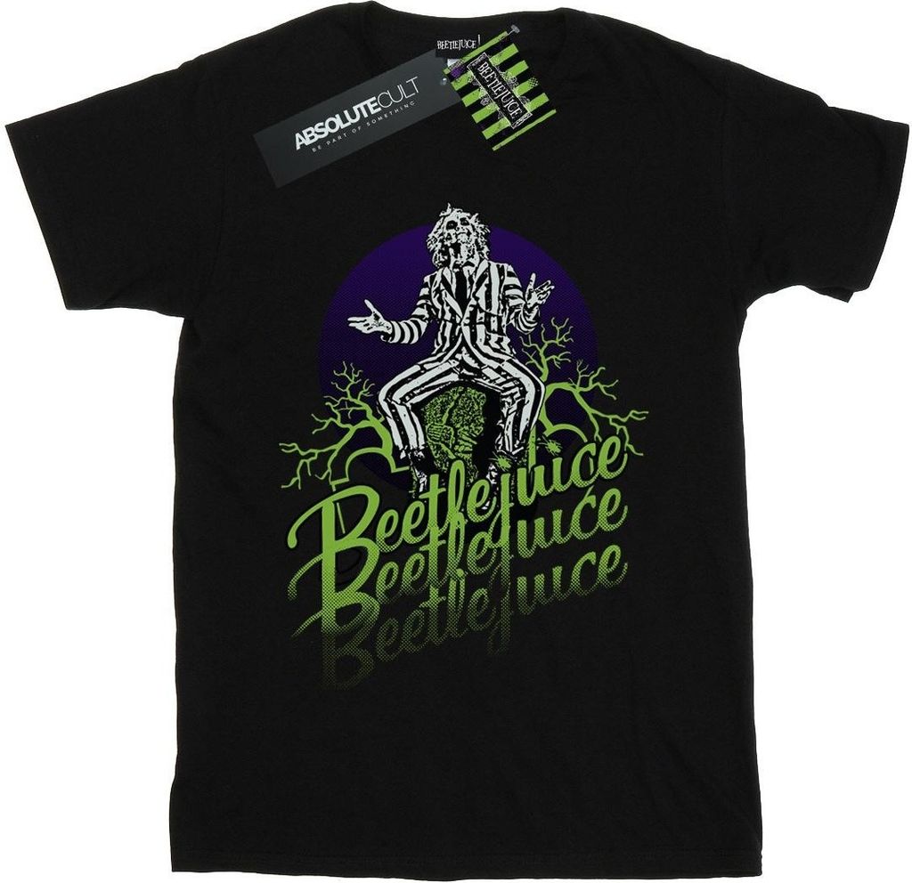 Beetlejuice - T-Shirt für Damen BI14429 (M) (Schwarz)