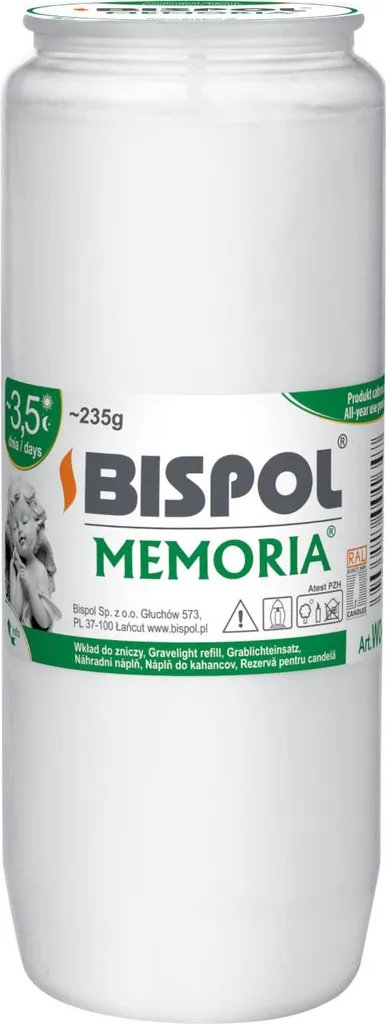 Ricariche per candele a olio BISPOL WO4 84H 24 pz.