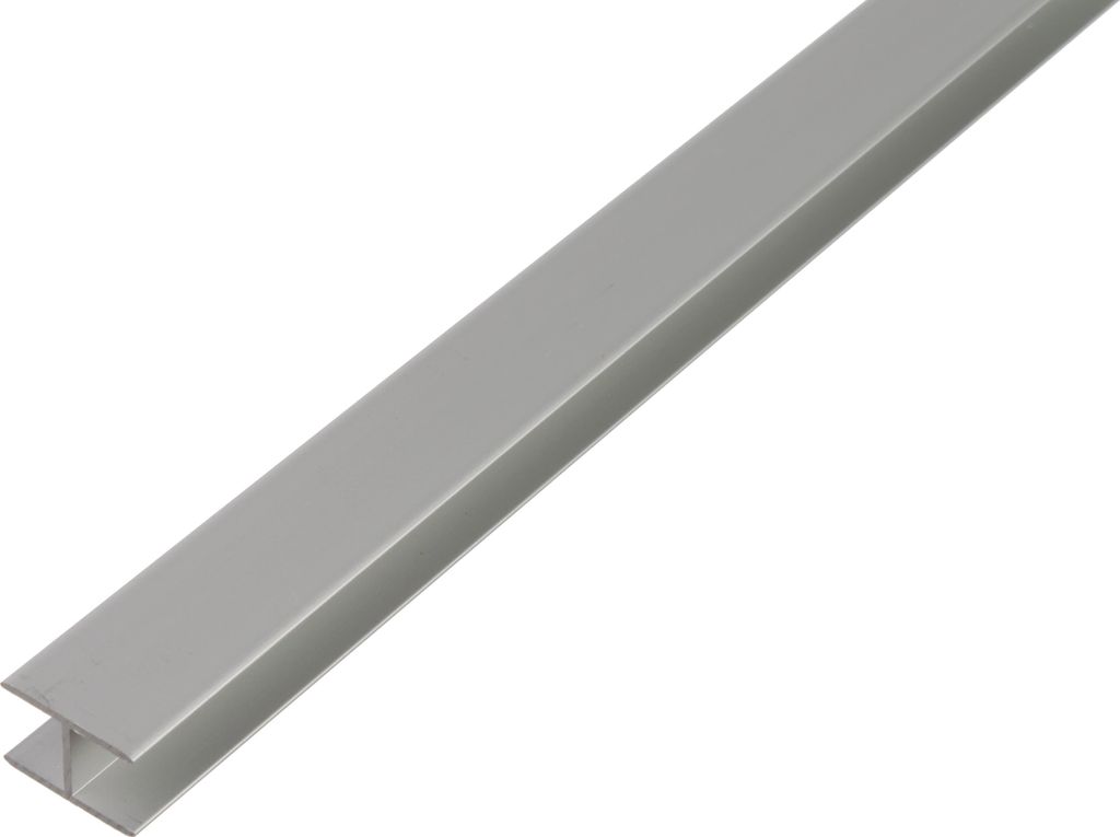 ALBERTS U-Profil Aluminium silberfarbig eloxiert 1000x8,9x10 mm Materialstärke 1,5 mm lichte Breite 5,9 mm