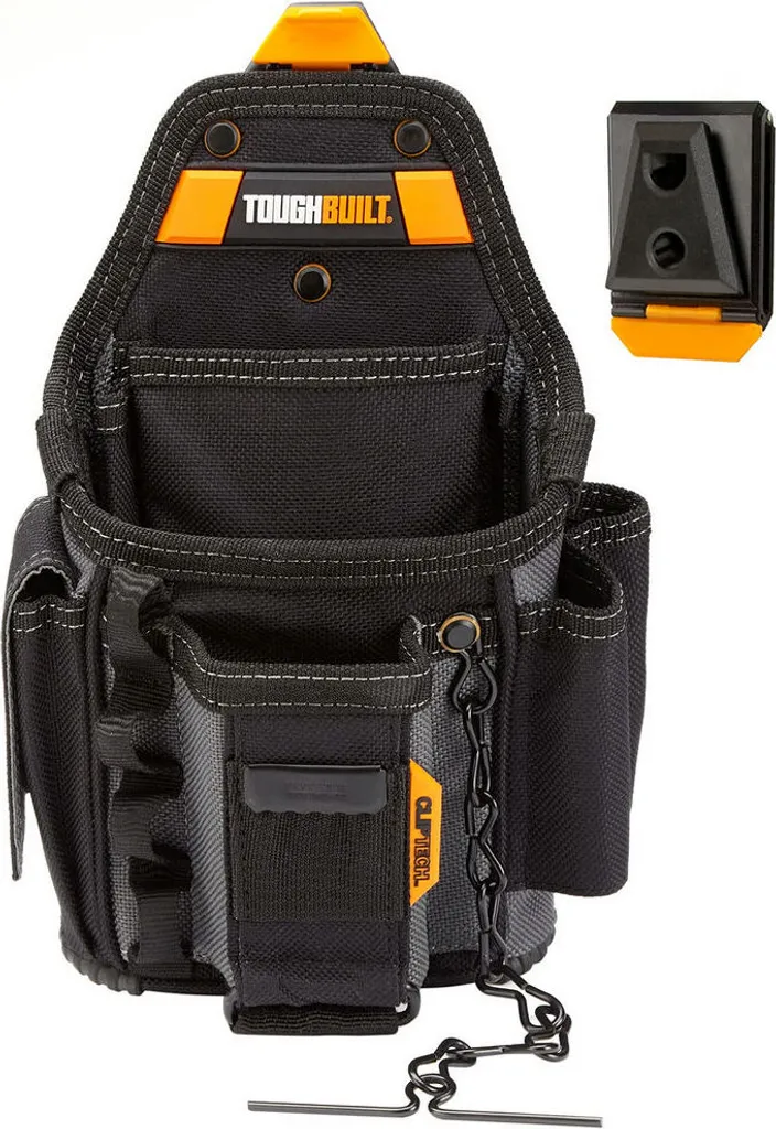 Mallette du petit électricien Toughbuilt : sac de transport compact noir