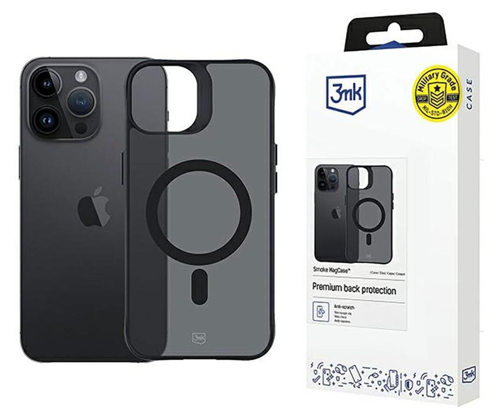3MK Smoke MagCase iPhone 14 Pro 6.1" Schutzhülle