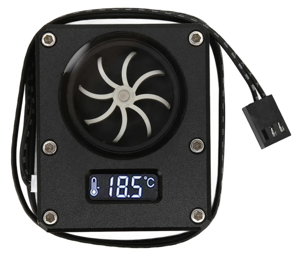 Compteur de débit pour refroidissement à eau PC 12V interface 3 broches