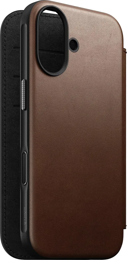 Étui iPhone 17 Nomad Marron idéal pour voyager léger avec vos cartes