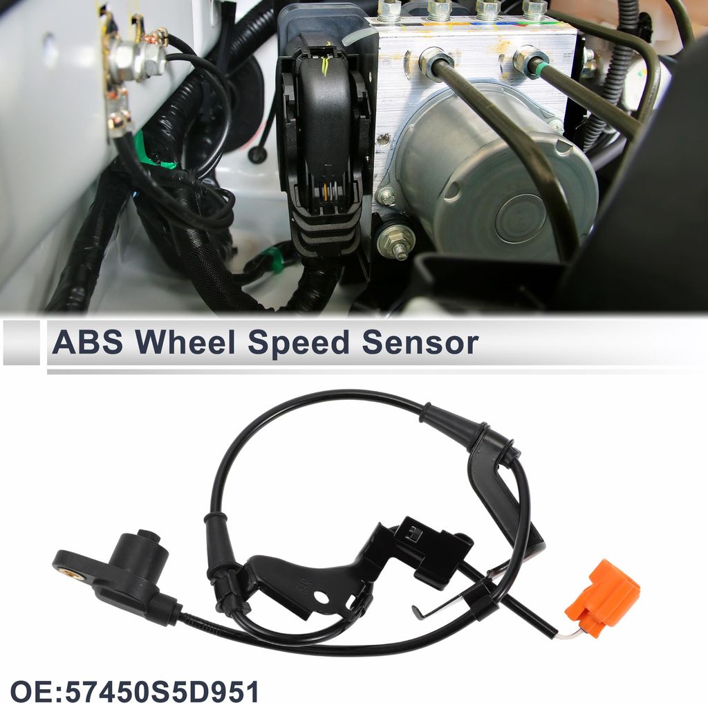 Vorne Rechts ABS-Raddrehzahlsensor für Honda Civic 2003-2005 L4 1.7L ABS-Sensor Antiblockiersystem-Sensor Nr. 57450S5D951 1 Stück
