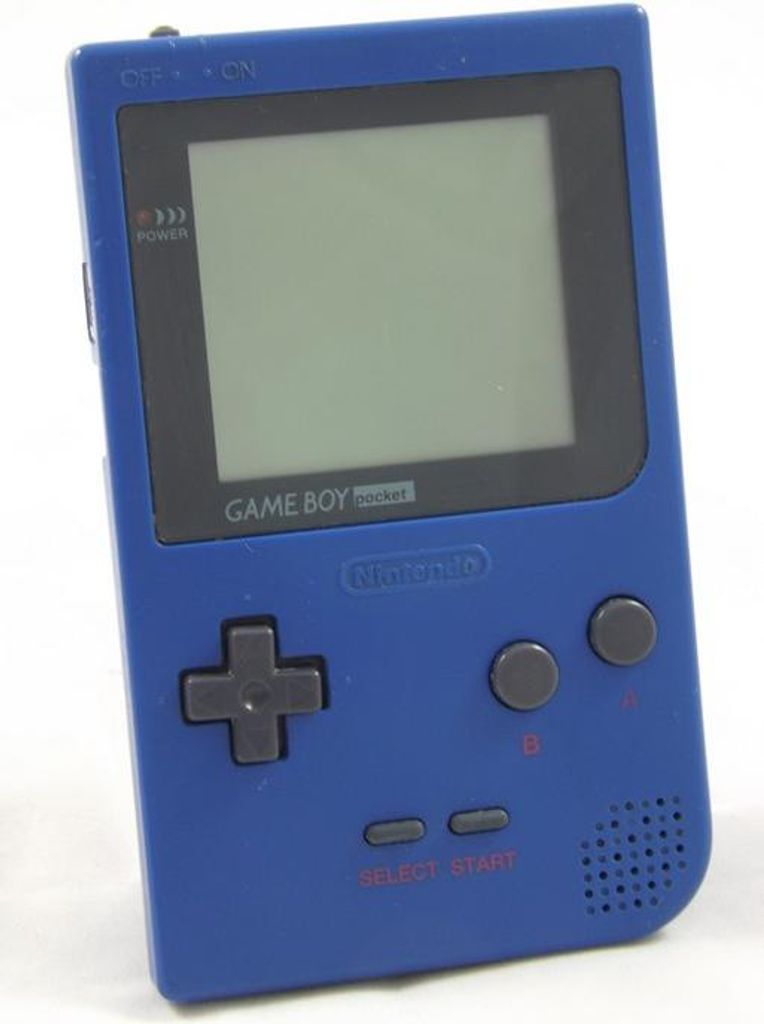 Nintendo Game Boy Pocket Handheld Spielkonsole Blau GB Produktbild 