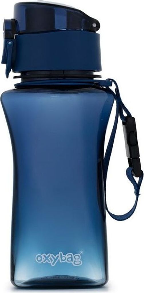 Karton P+P Flasche zum Trinken von 400 ml Tritan dunkelblau