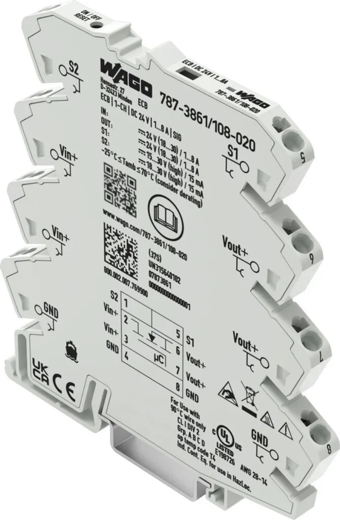 Évitez les pannes avec ce disjoncteur électronique 24V DC haute précision