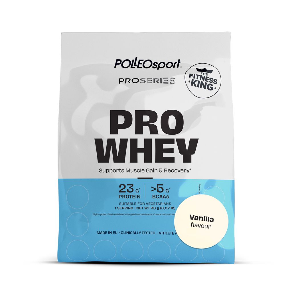 Polleo Pro Whey, 30 g - Vanilla