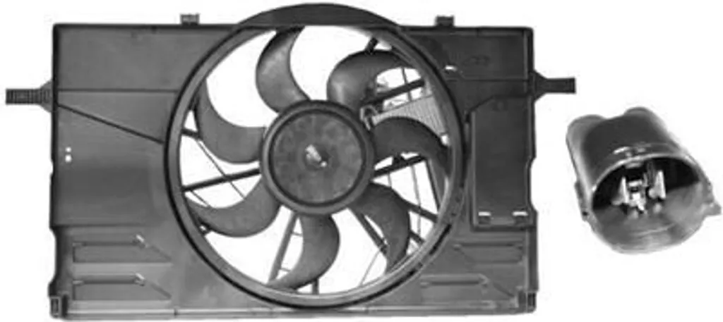 Ventilateur de refroidissement moteur VOLVO V50 pour embouteillages