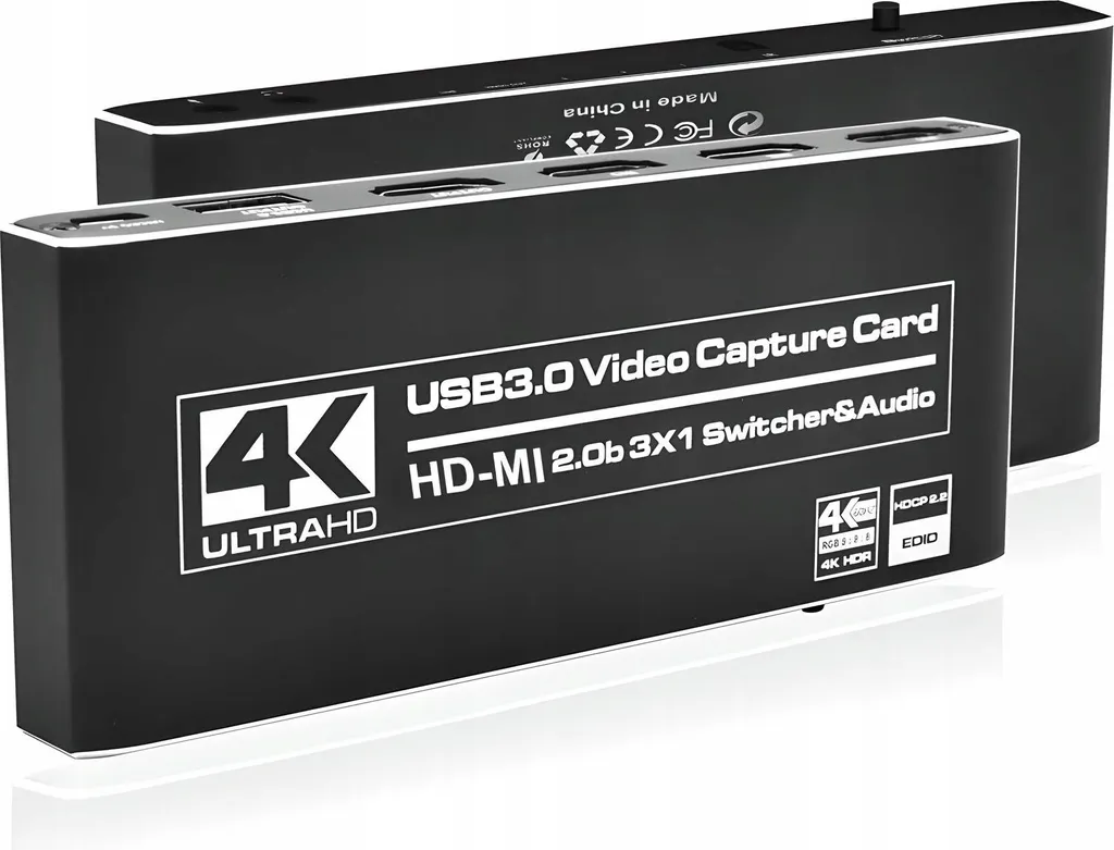 Interface de Capture pour Streaming Multi-Sources HDMI vers USB 2.0/3.0