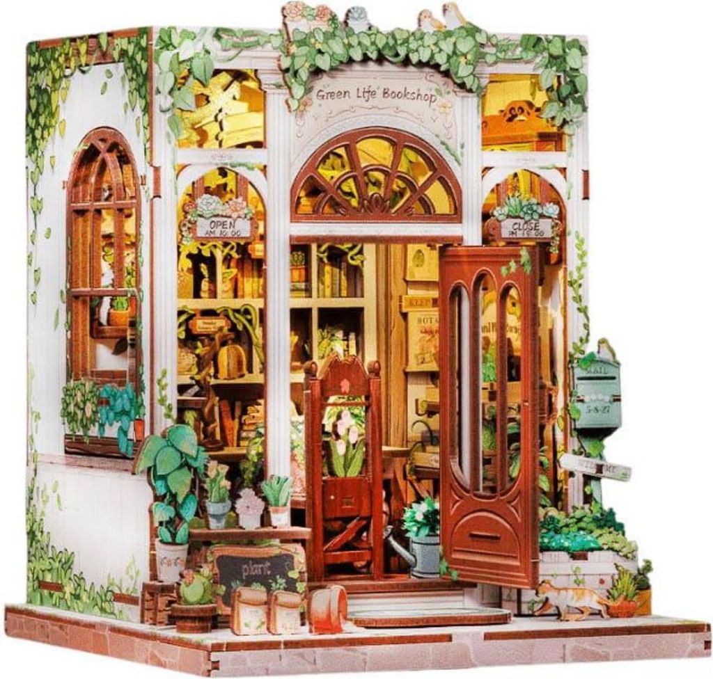 Habarri | DIY Book Nook - Antiquariat - Puzzle 3D - Produktbild 