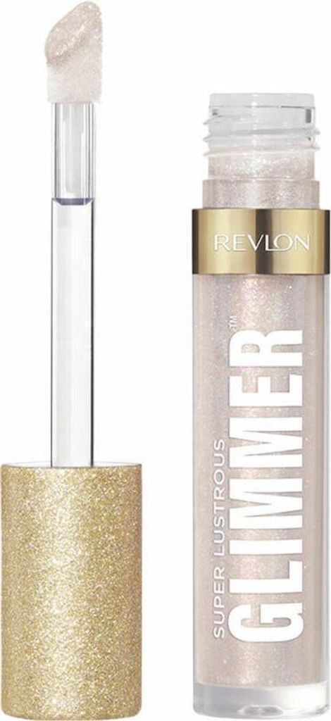 Revlon Super Lustrous Glimmer Gloss, Transparent, Diamond Drama, Glowing, Frauen, Flüssigkeit, Schimmer