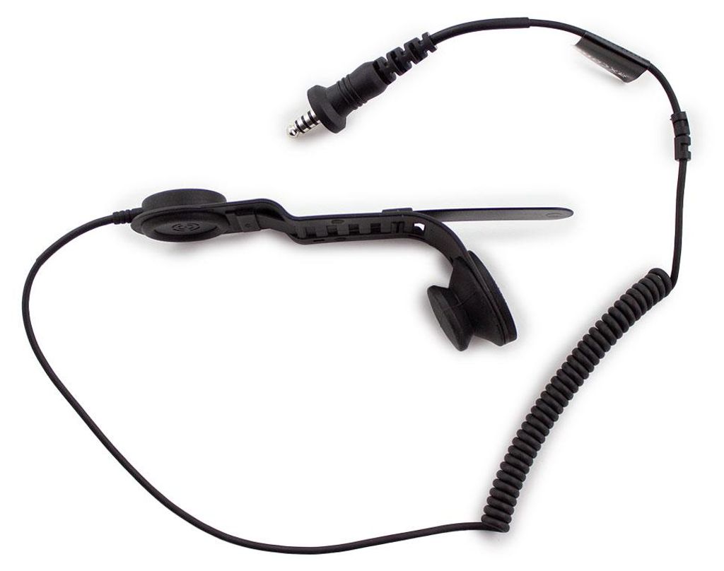 Schädeldeckenmikrofon und Ohrhörer mit Nexus Stecker für Produktbild 