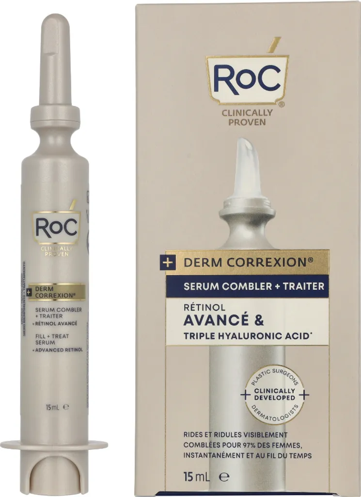 RoC Derm Correxion Serum 15ml: Riempimento Rughe Retinolo Avanzato