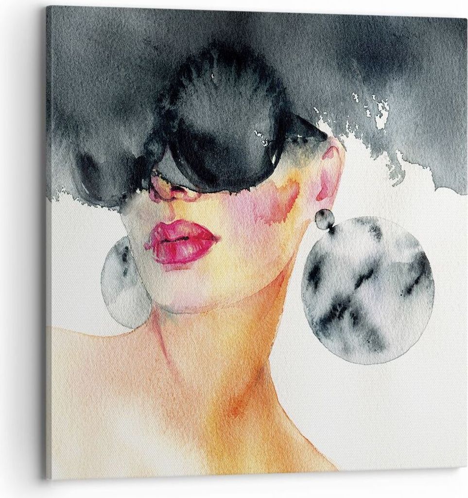 Bild auf Leinwand - Leinwandbild - Einteilig - Aquarell Produktbild 