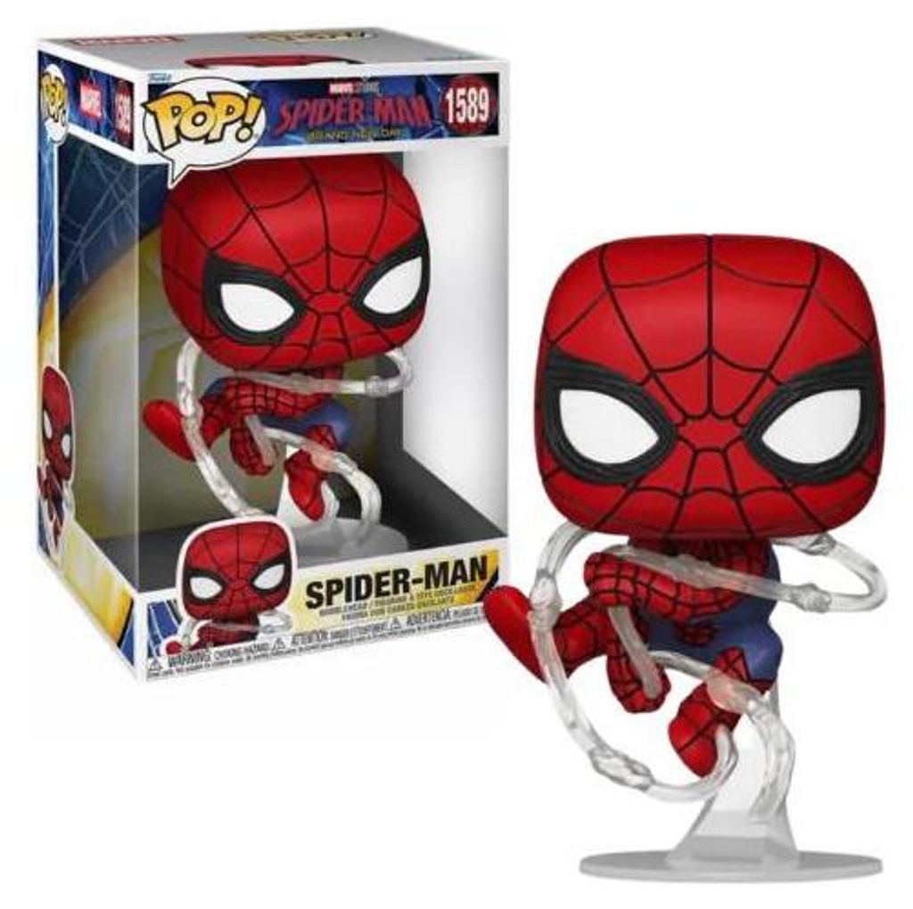 Figurina POP Jumbo Marvel Spider-Man "Brand New Day" Immagine del prodotto 