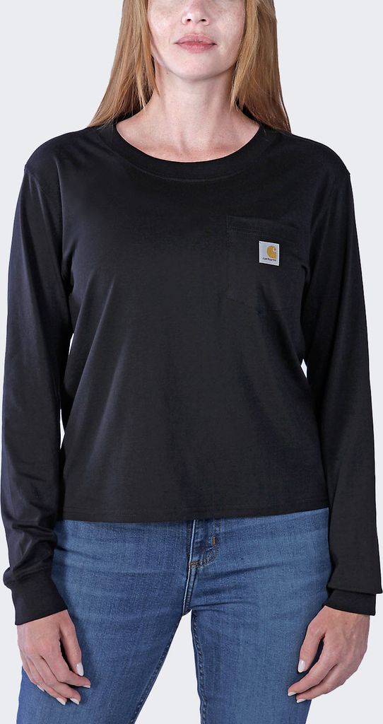 Carhartt Light Black Langarm T-Shirt