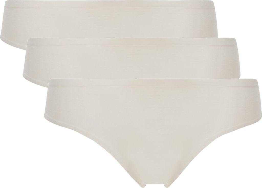 Chantelle Damen Slips, 3er Pack - SoftStretch, nahtlos, unsichtbar, Einheitsgröße 36-44 Elfenbein One Size