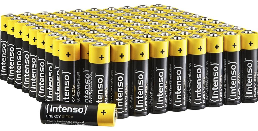 Intenso Energy Ultra AA LR06 100x Alkaline Batterie, (100 Produktbild 