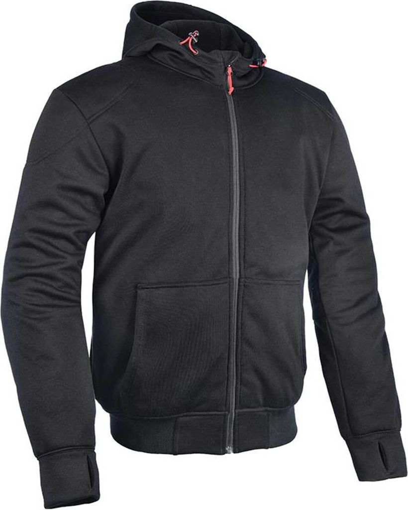 Felpa da moto Oxford Super 2.0 con cappuccio, nera, 2XL Immagine del prodotto 