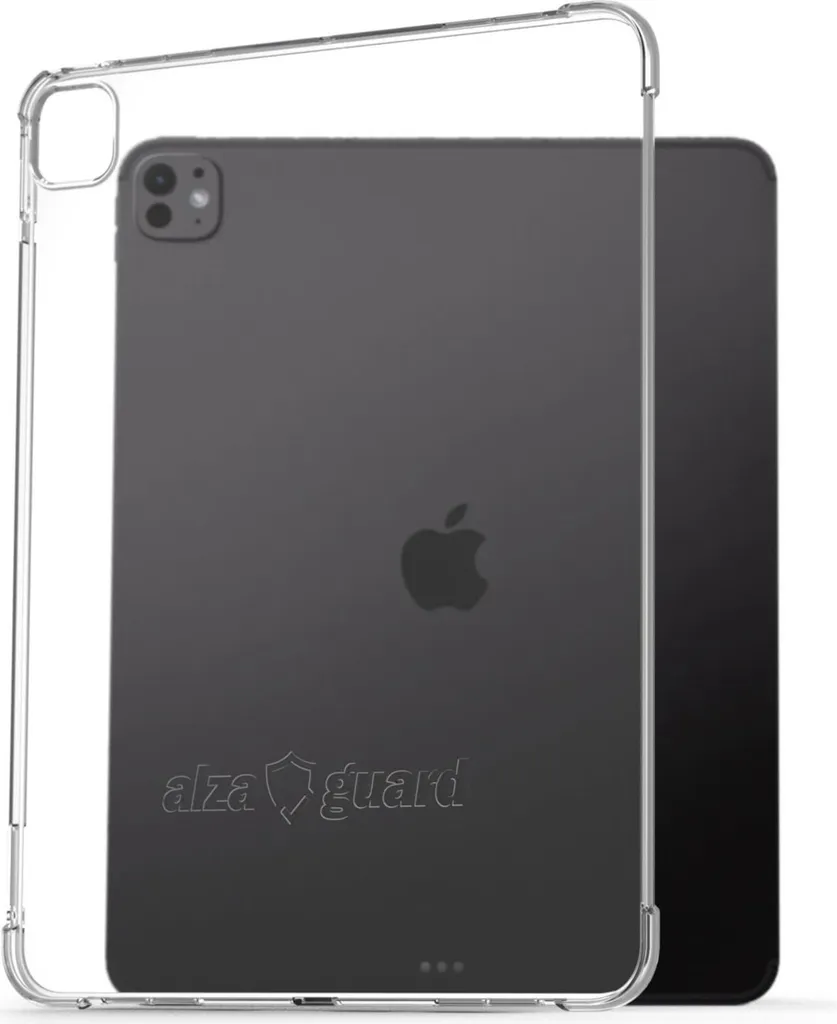 Coque AlzaGuard Crystal Clear TPU pour iPad Pro 13 M4 2024 Transparente