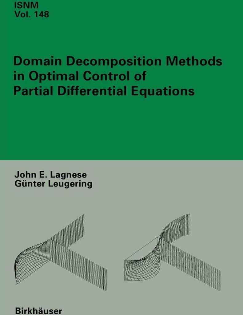 Domain Decomposition Methods in Optimal Control of Partial Differential Equations