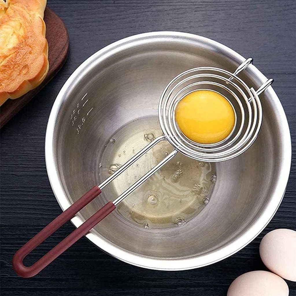 Eierdooierseparator und Eiweißfilter - Küchenutensil für einfaches Kochen