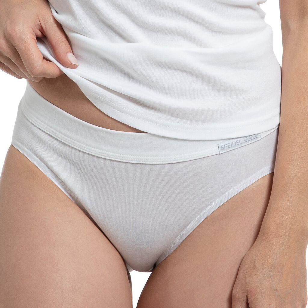 Speidel 5er Pack bio.Baumwolle Sport Edition Jazz Pants Sportiver Look mit hohem Bein, Breiter Weichbund für Komfort, Flache Beinabschlüsse ohne ...