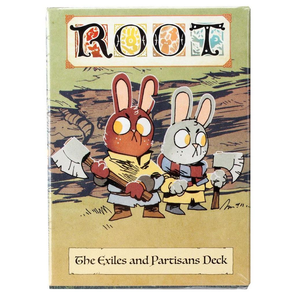 Leder Games Root: Mazzo Esuli E Partigiani (LED01004) - Espansione Di Carte Per Il Gioco Da Tavolo Root