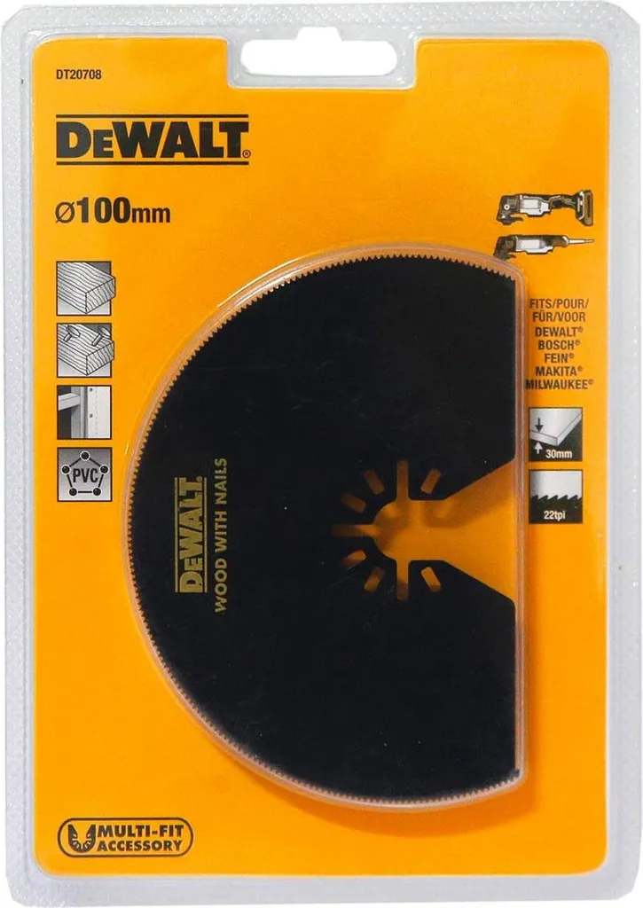 Offerta Lama DEWALT Multi-Tool 100mm: Taglio Professionale Garantito - 5