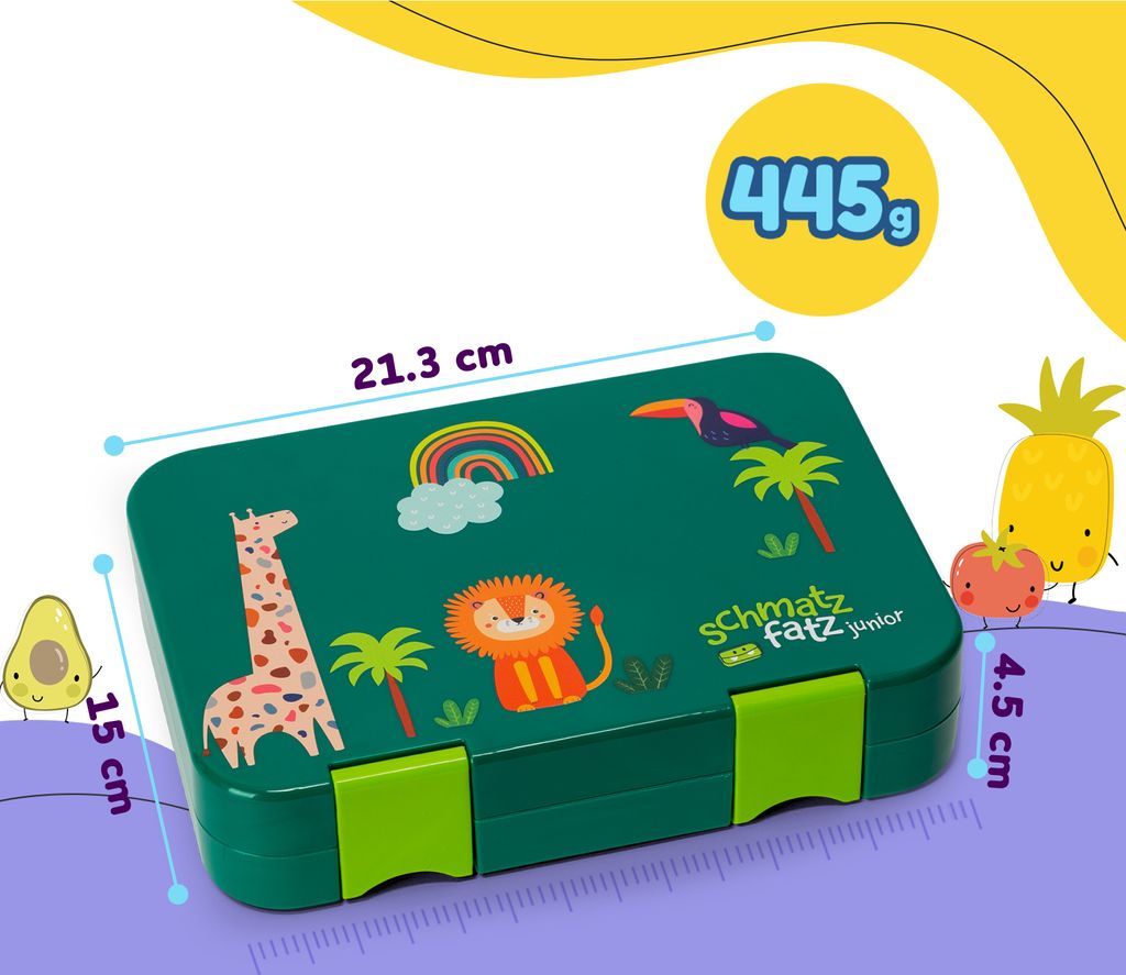 Schmatzfatz Junior, svačinový box s přihrádkami odolný Obrázek produktu 8