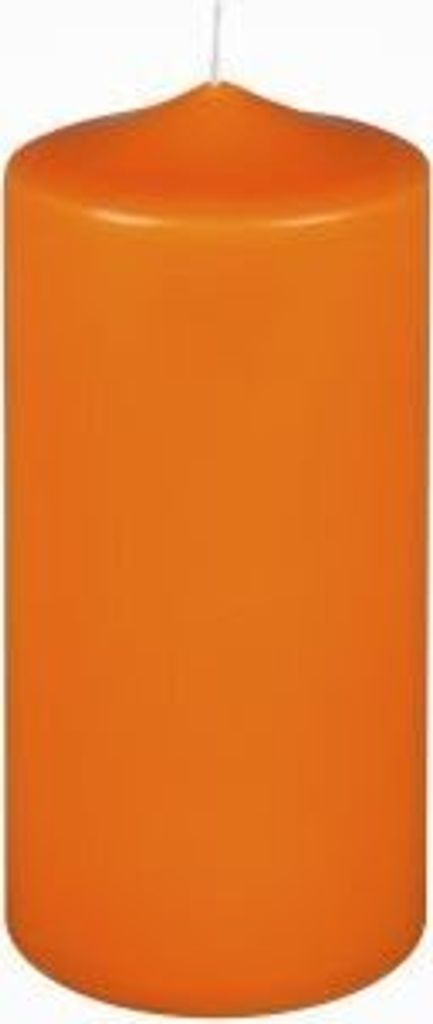 Premium Stumpenkerzen Apfelsine 150 x 70 mm, 1 Stück