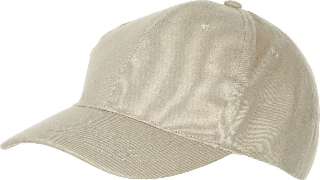 MFH BB Cap, flach, Stofflasche,Messingver., khaki, Produktbild 