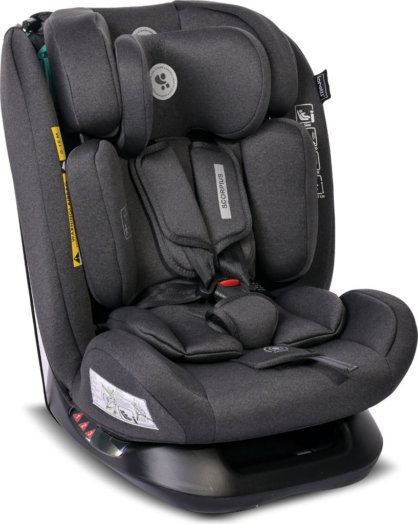 Siège auto Lorelli - Scorpius, i-Size, 40-150 cm, Black Image du produit 