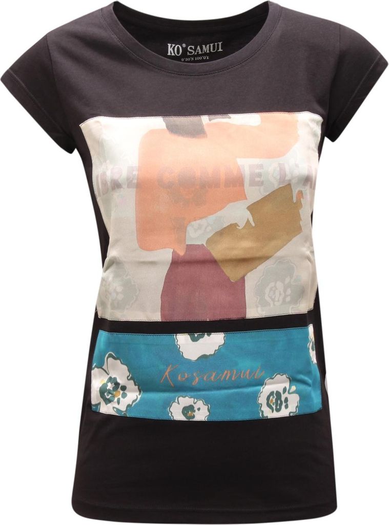 8158AP maglia donna KO SAMUI woman t-shirt SILK