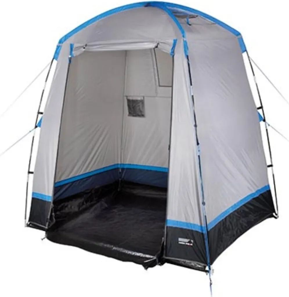 High Peak Torbole Tente Dôme Double Toit Imperméable Noir et Gris