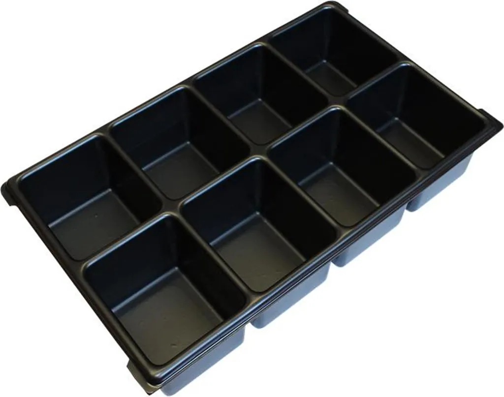 Inserto XLB BS Systems 6100000151 - 8 Vaschette per Valigetta XL-BOXX