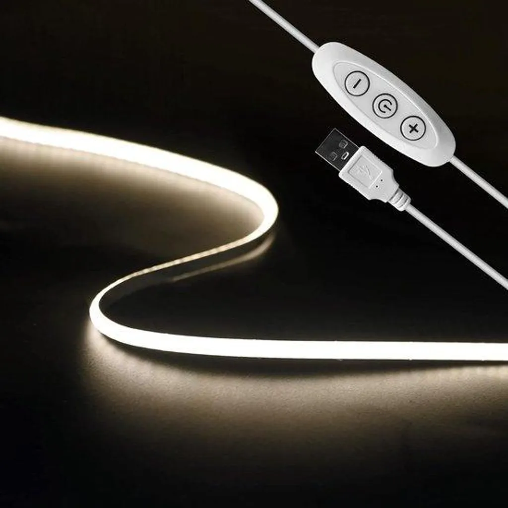Ruban LED 5V 4000K Blanc Neutre 4mm avec 960 LED Dimmable Haute Densité