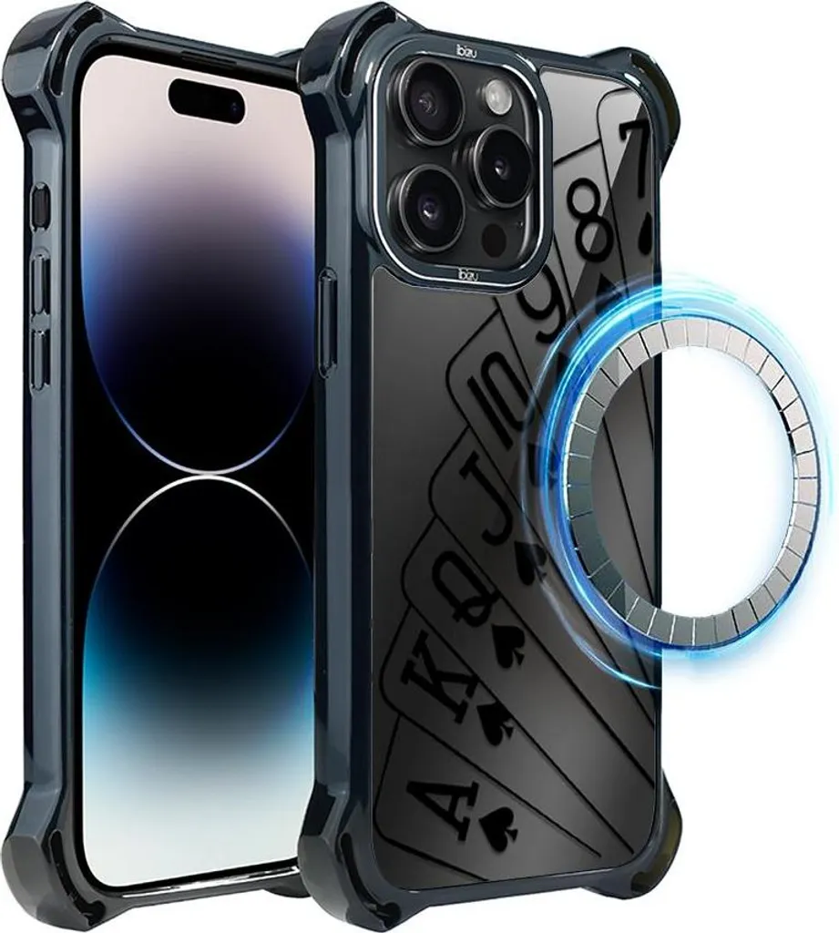 Custodia iPhone 14 Pro Max IBIZU DropGuard Ultra MagSafe Midnight