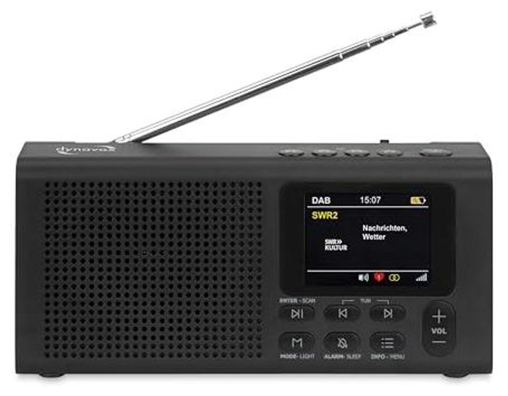 Dynavox DBT200 Taschenradio DAB+ FM Bluetooth DAB+ Schwarz Produktbild 