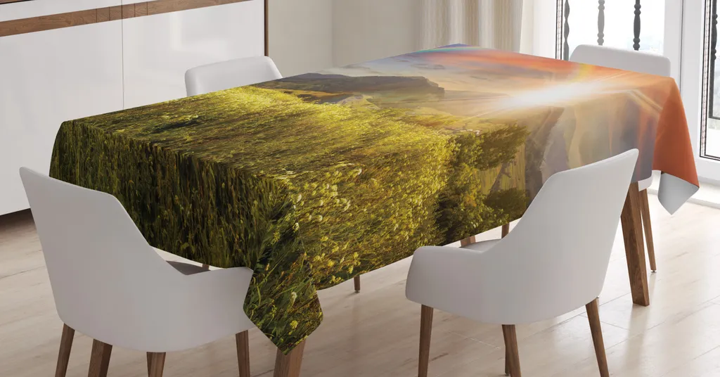 Tovaglia Antimacchia ABAKUHAUS 140x200 - Arcobaleno Lavatrice Pratica