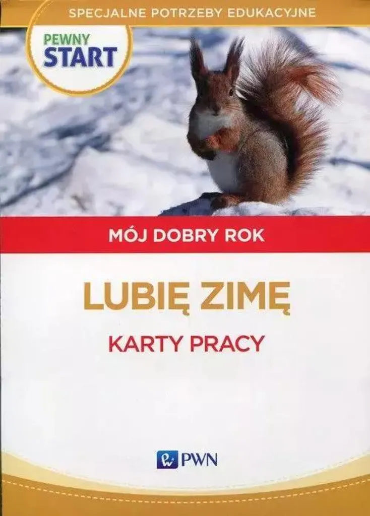 Livre polonais Lubię zimę : solution pour le soutien scolaire des enfants