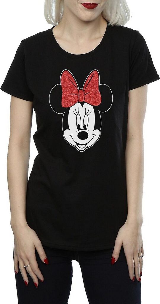 Disney - T-Shirt für Damen BI1133 (XS) (Schwarz)