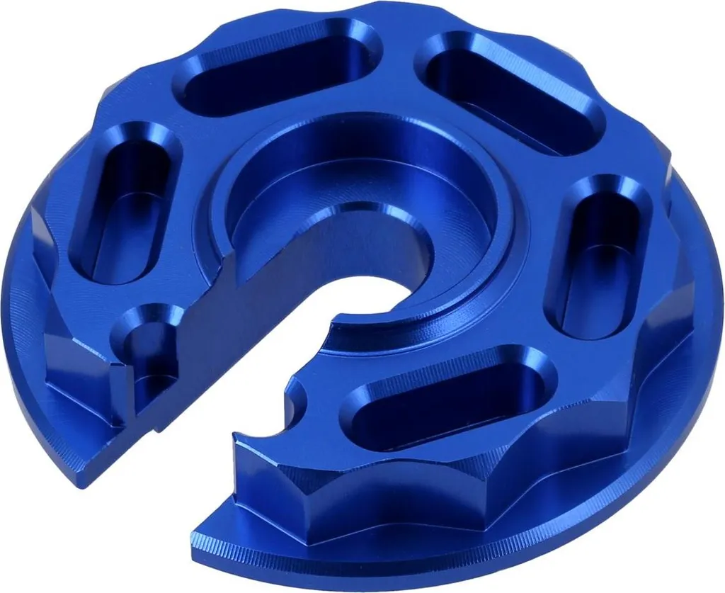 Restauro Tuning: Ottiche CNC Alluminio Blu per Simson e MZ