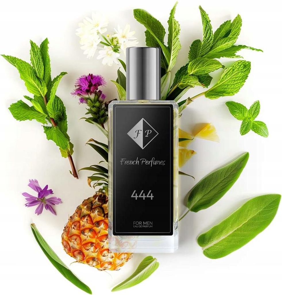 FP French Perfumes | Herrenparfüm Nr. 444 – YY – 60 ml – 20 % Parfümöl | Holzig-Aromatischer Herrenduft – Elegant, Frisch & Langanhaltend