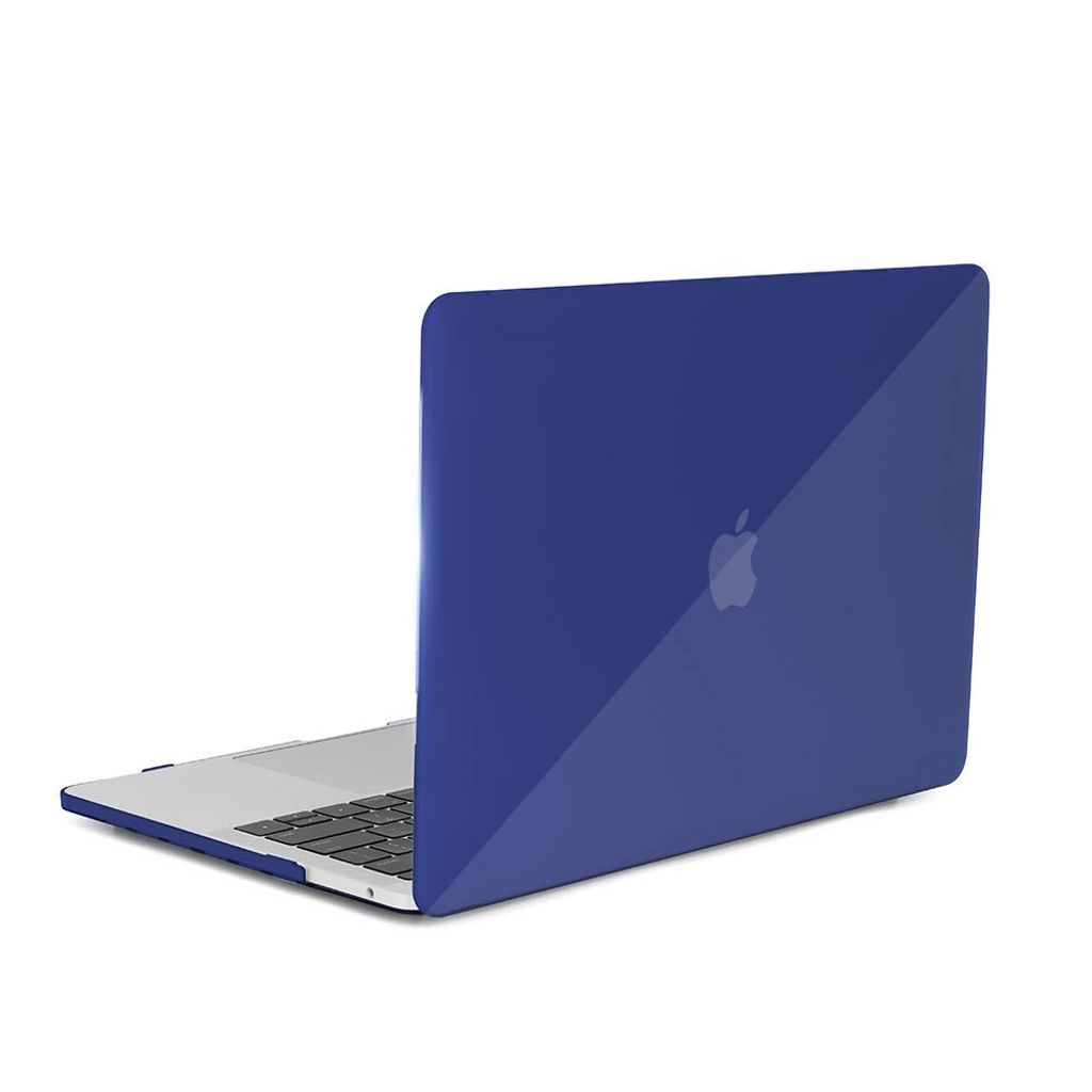 Schutzhülle für Apple MacBook Air 13.6" (2025-2022) M3 M2 2-Teilig Hartcase Schutz Etui Tasche Hülle Modell A3240 A3113 A2681 - Blau