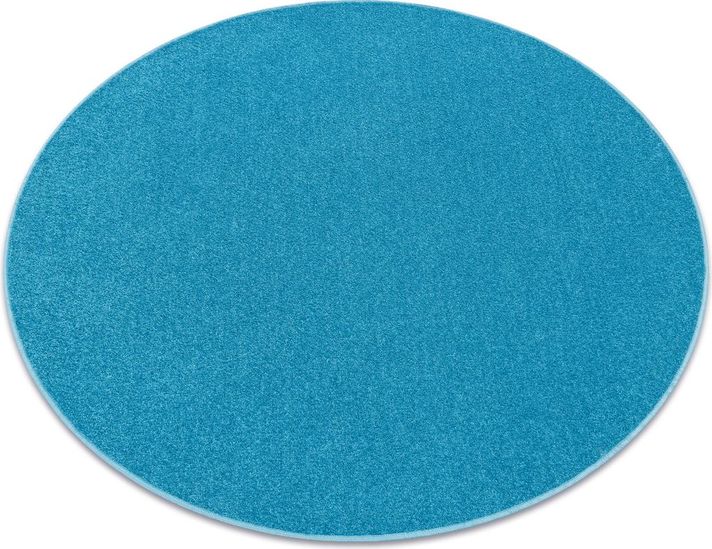 Teppich rund ETON türkis Blau rund 150 cm