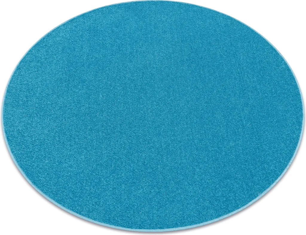 Aménager un coin lecture avec le tapis rond bleu turquoise ETON diamètre 170