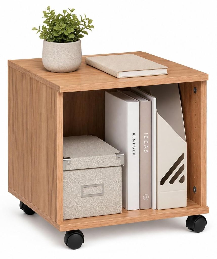 Schubcontainer Büroschrank Nachtschrank Kernbuche Nachbildung #1963